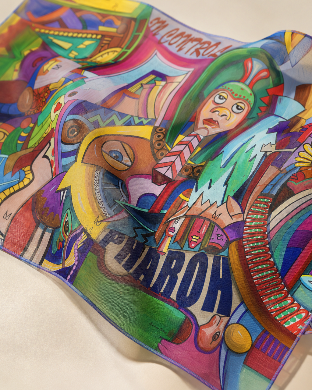 Pharaoh Art Painted by Marianne Botros