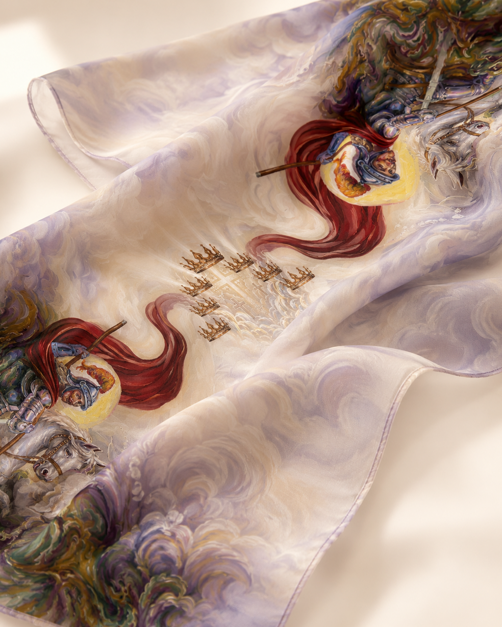 St. George both sides Painted by Marianne Botros