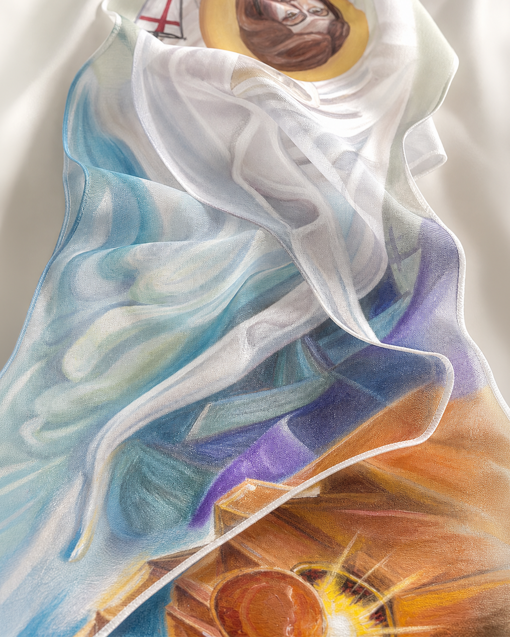 Jesus resurrection & Open Tomb painted By Marianne Botros