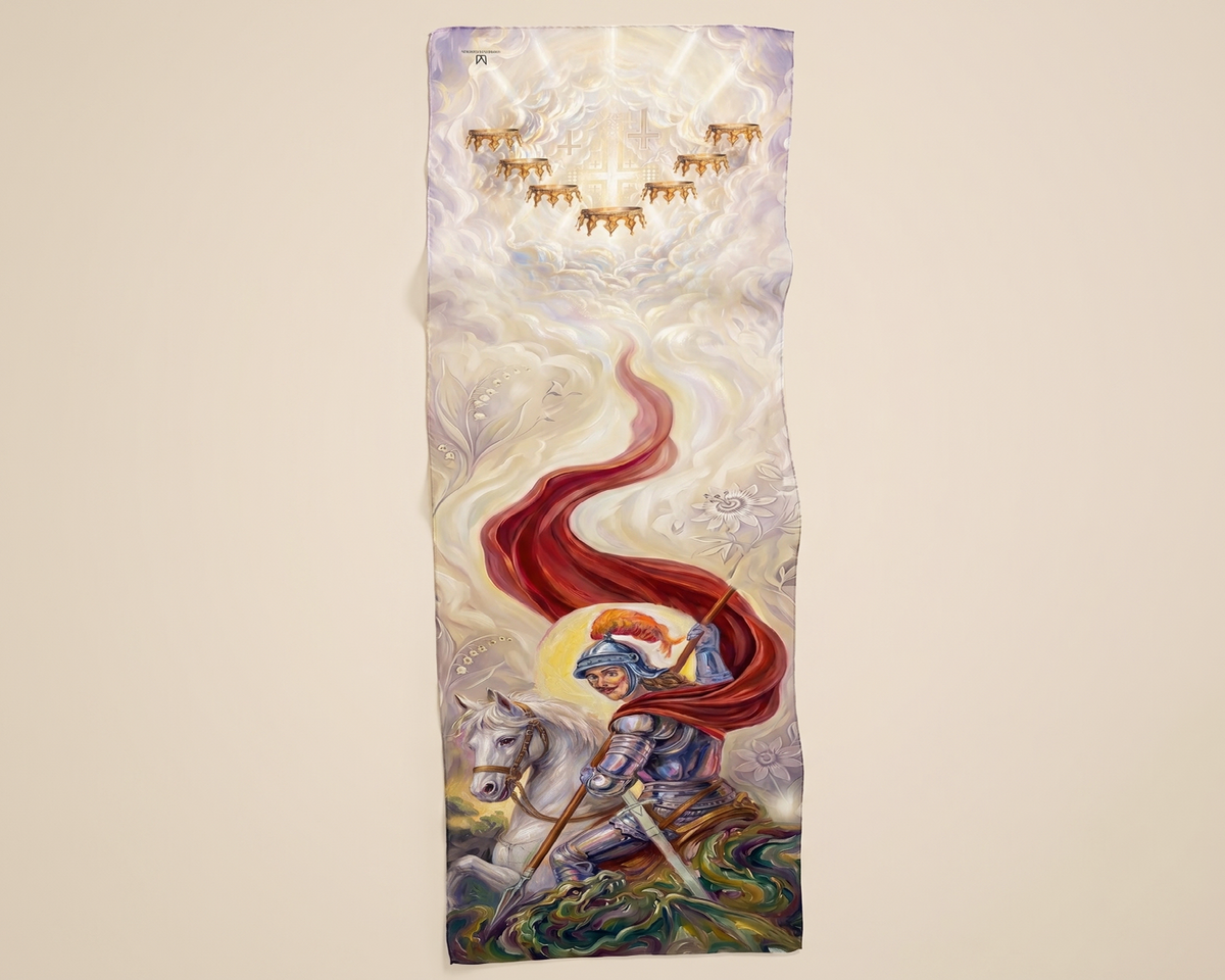 St. George **One** sides Painted by Marianne Botros
