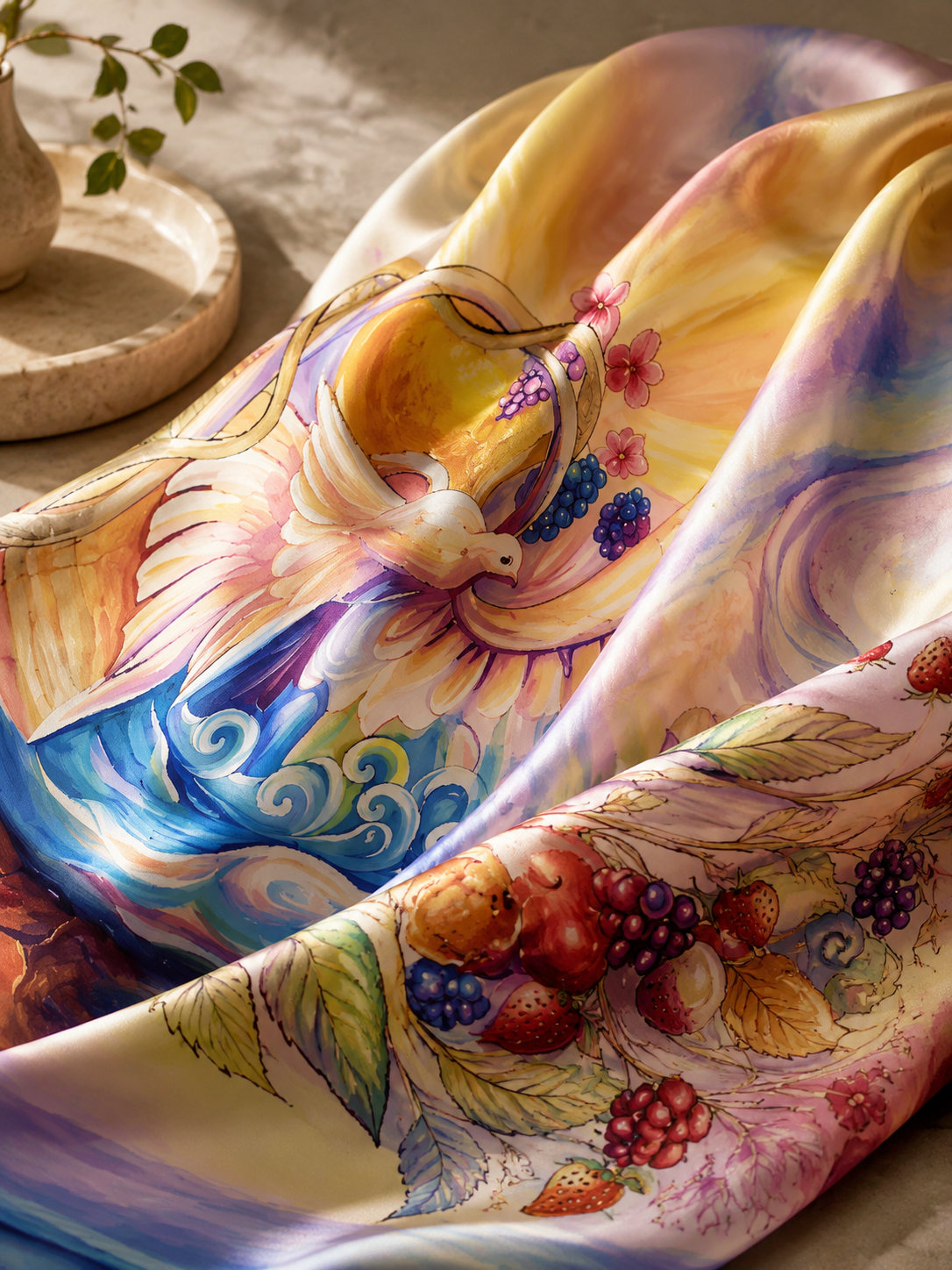 Fruits of the Holiness Painted by Marianne Botros